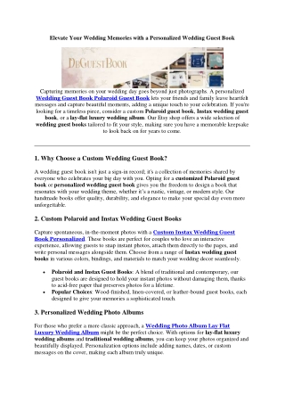 Wedding Photo Album Lay Flat Luxury Wedding Album