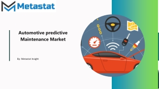 Automotive predictive Maintenance Market