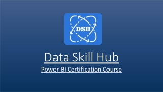 Dataskillhub - Power BI Training in Pune