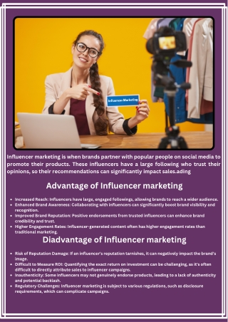 Influencer marketing