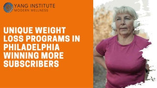 Unique Weight Loss Programs in Philadelphia Winning More Subscribers