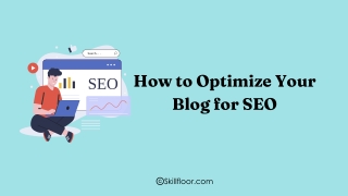 How to Optimize Your Blog for SEO