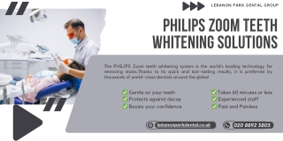 Philips Zoom Teeth Whitening Solutions