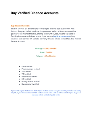 Buy Verified Luno Account