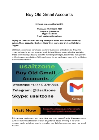 Buy Old Gmail Accounts (1)