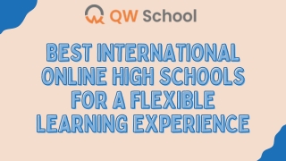 Best International Online High Schools for a Flexible Learning Experience