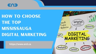 How To Choose The Top Mississauga Digital Marketing