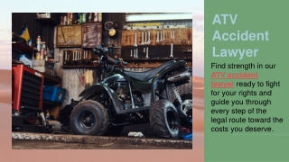 ATV Accident Lawyer