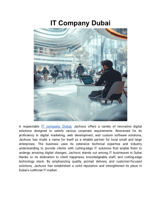 IT Company Dubai
