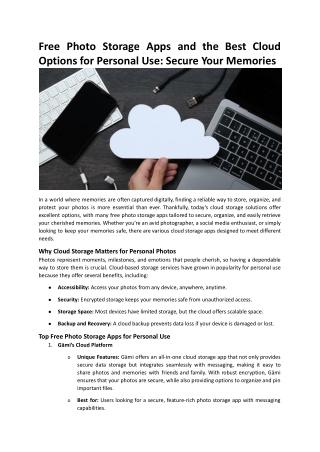 Free Photo Storage Apps and the Best Cloud Options for Personal Use.docx