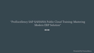SAP S_4HANA