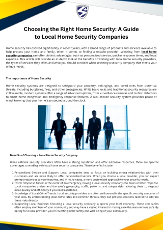 Value of Security Guard Patrol Services in Contemporary Safety Solutions