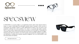 Find Retro Square Sunglasses at SpecsView – Classic Style and Comfort