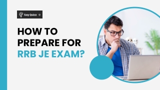 RRB JE Exam: Tips and Strategies for Success