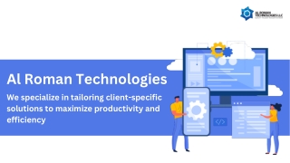 Al Roman Technologies-ERP Software In Dubai