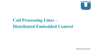 Coil Processing Lines – Distributed Embedded Control