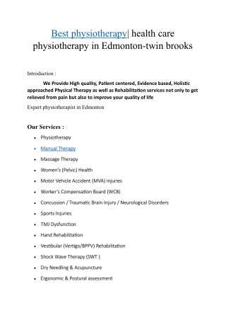 Shock wave therapy edmonton