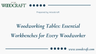 Woodworking Tables Essential Workbenches for Every Woodworker