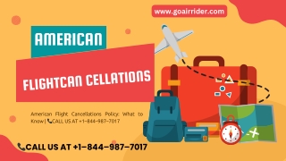 American Flight Cancellations