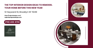 The Top Interior Design Ideas to Remodel Your Home Before This New Year
