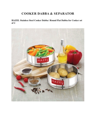 Cook Smart with Hazel's Stainless Steel Cooker Today