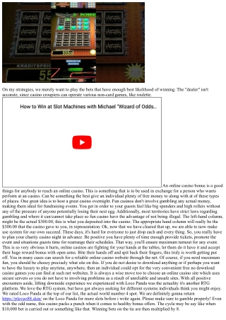 Why You Have To Be Aware Using A Casino Roulette Table