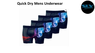 Quick Dry Mens Underwear