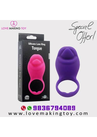 Get Silicone Tongue Cockring for Men Call 9836794089