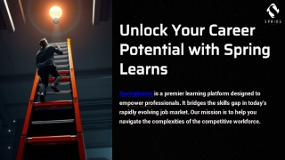 Unlock Your Career Potential with Springlearns