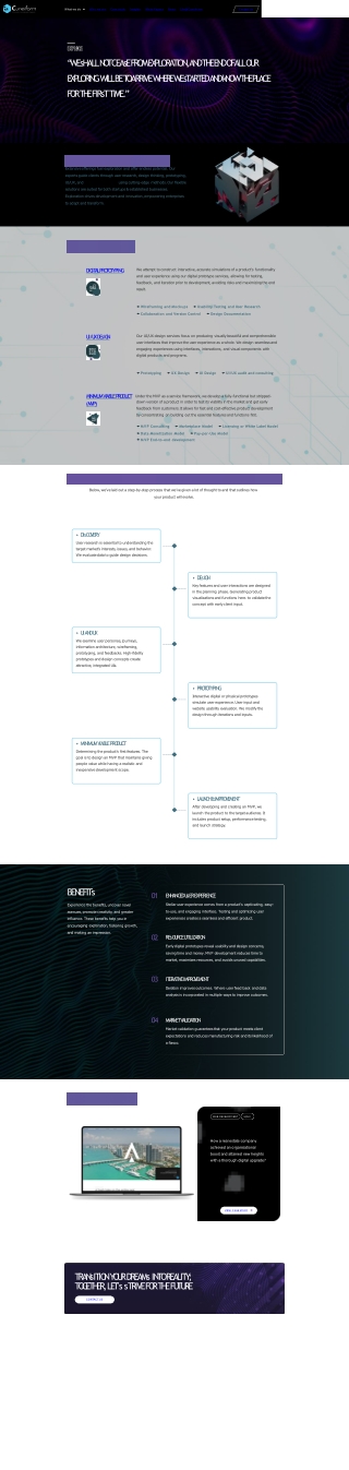 Digital Prototyping, MVP, UIUX Development Services USA & India - Cuneiform