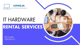 Laptop on rent in Moali