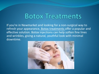Botox treatment