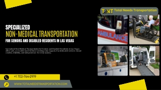 Specialized for Seniors and Disabled Residents in Las Vegas