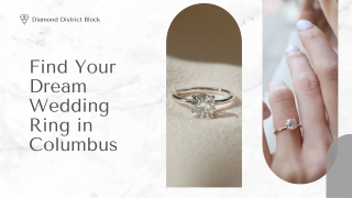 Find Your Dream Wedding Ring in Columbus