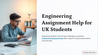 Best Engineering Assignment Help for Students in the UK