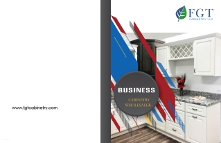 FGT Cabinetry for Wholesale RTA Kitchen Cabinets