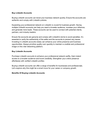 Where to Buy LinkedIn Accounts? [12 Best Sites]