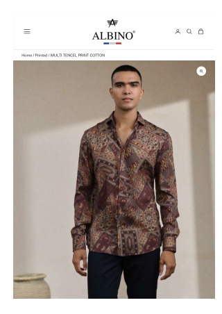 premium cotton shirts - Albino Lifestyle