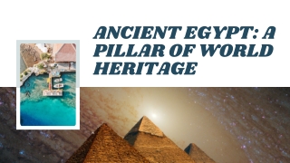 Unveiling Egypt’s Timeless Allure: A Journey Through Ancient History and Culture