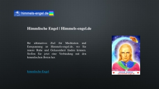 Himmlische Engel | Himmels-engel.de