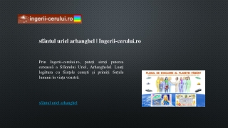 sfântul uriel arhanghel | Ingerii-cerului.ro