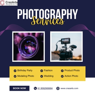 Professional Photoshoot by Crazarts Studio in Delhi India