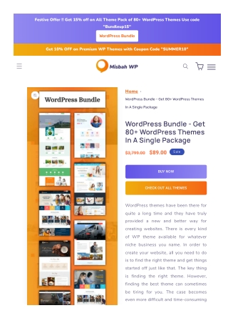 Complete WordPress Theme Bundle for Every Niche