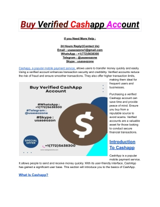 Buy Verified Cashapp Account (24)