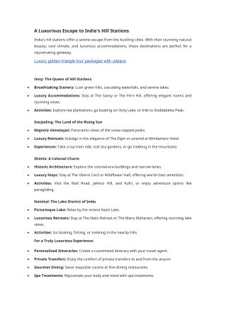 Luxury 10 days rajasthan