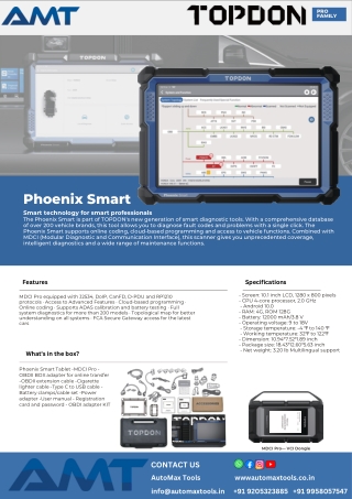 TOPDON_Phoenix Smart_sellsheet_EN_