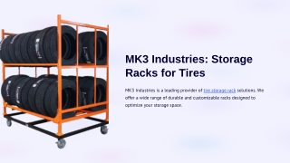 Storage Racks for Tires