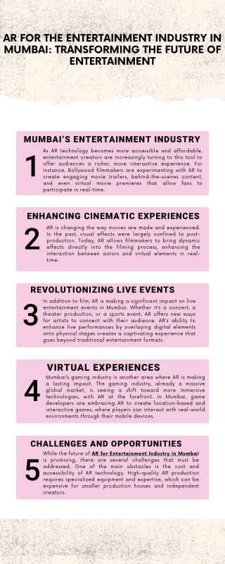 AR for the Entertainment Industry in Mumbai Transforming the Future of Entertainment