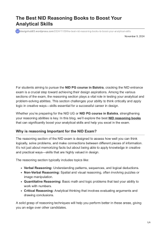 designhub83.wordpress.com-The Best NID Reasoning Books to Boost Your AnalyticalnbspSkills