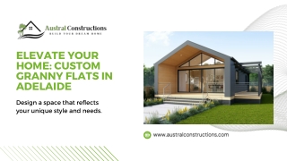 Granny    Flat Builders   in   Adelaide